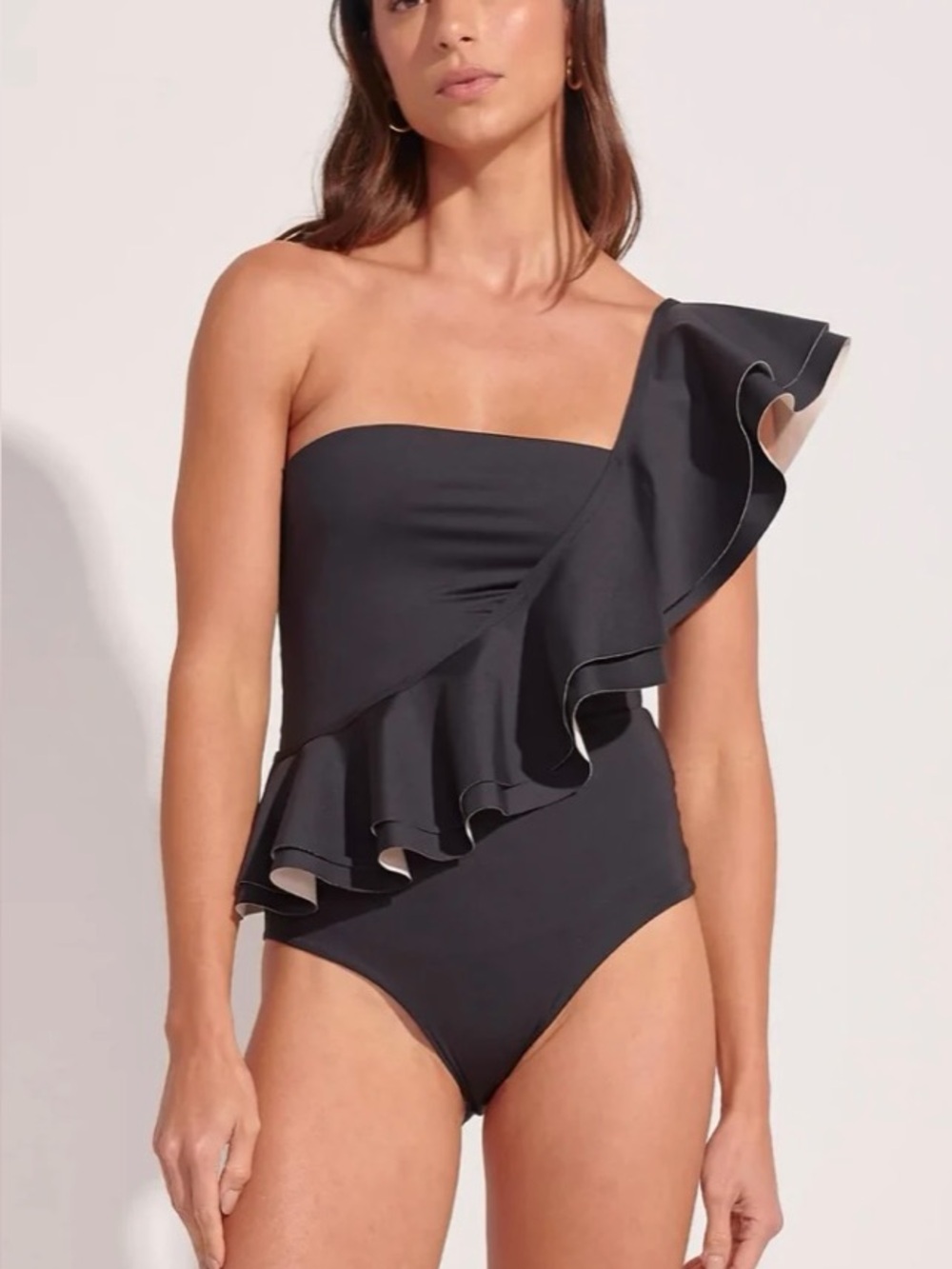 Ancora NWT The Elevated Bolero One Piece Black, Size S